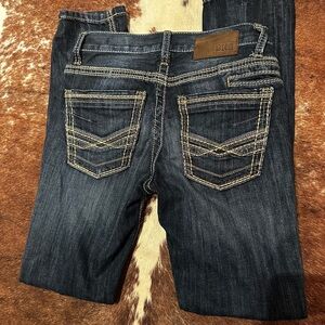 BKE Dark Indigo Jeans with Contrast Stitching